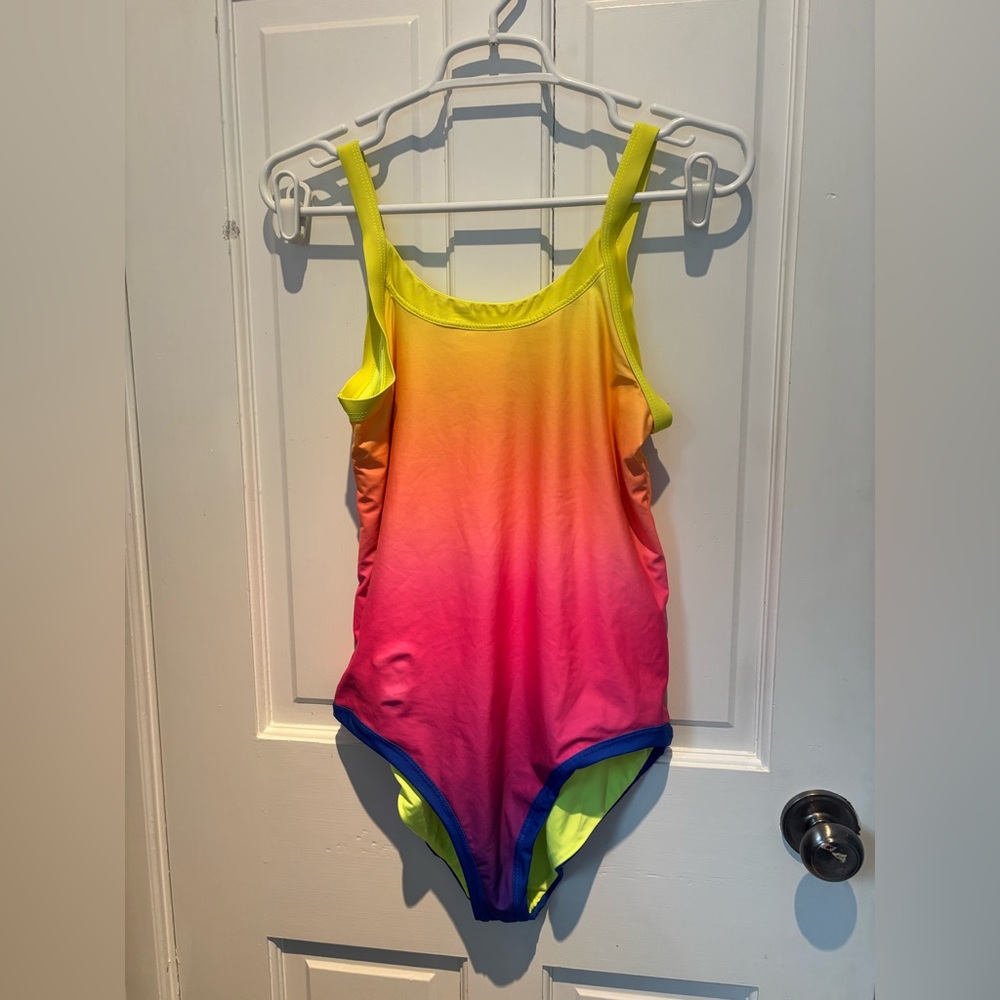 Beach Riot Linda One Piece Hyper Ocean Sunset size XL